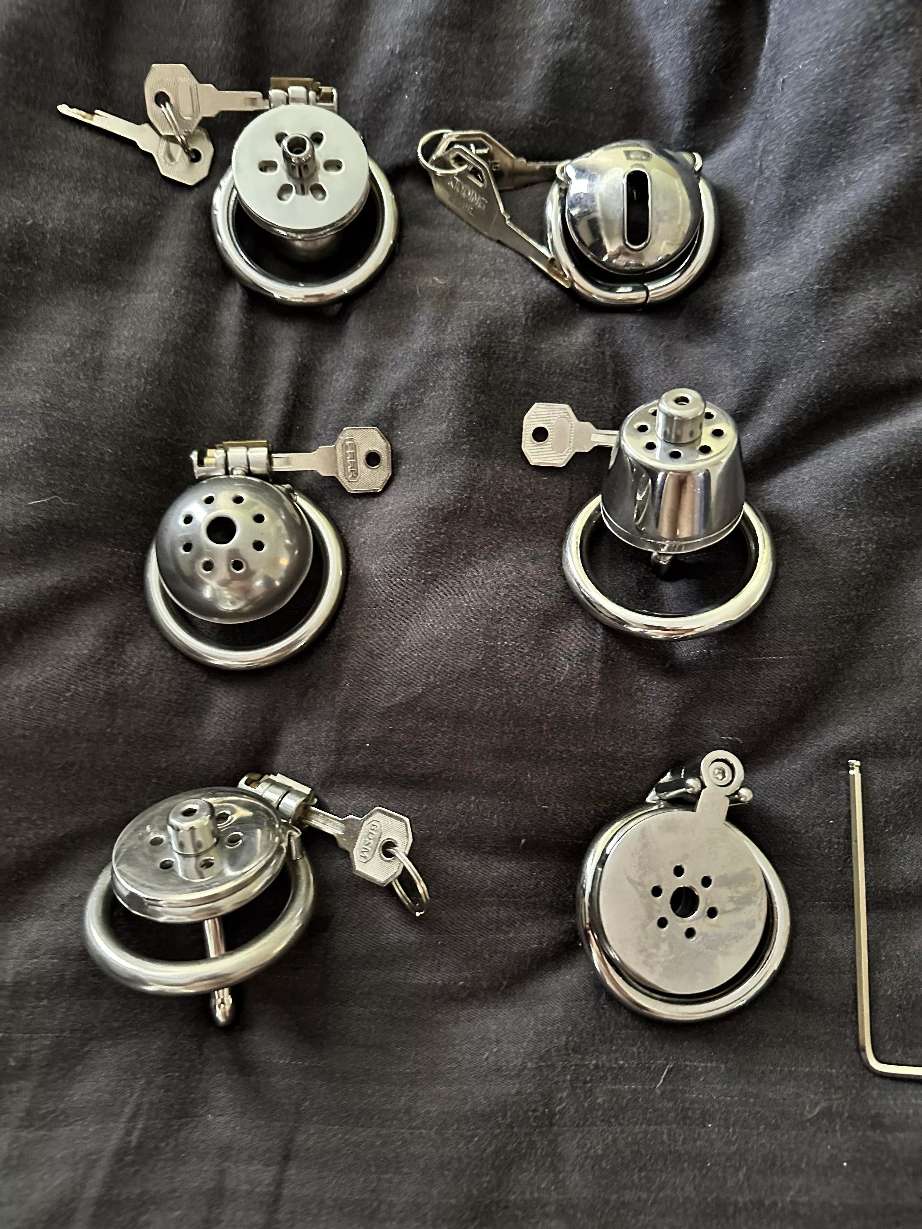 If chastity cages were stock