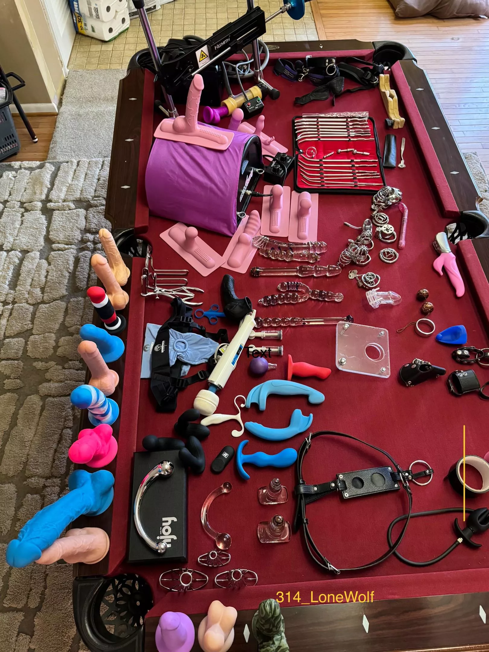 Majority of my toys laid out