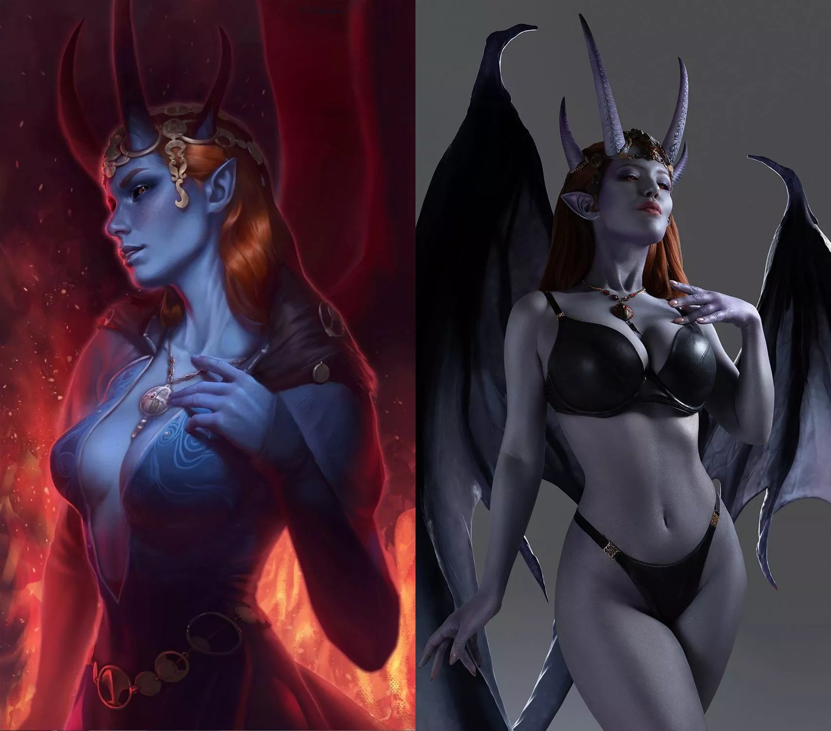 Mizora by Lada Lyumos [Baldur's Gate 3]