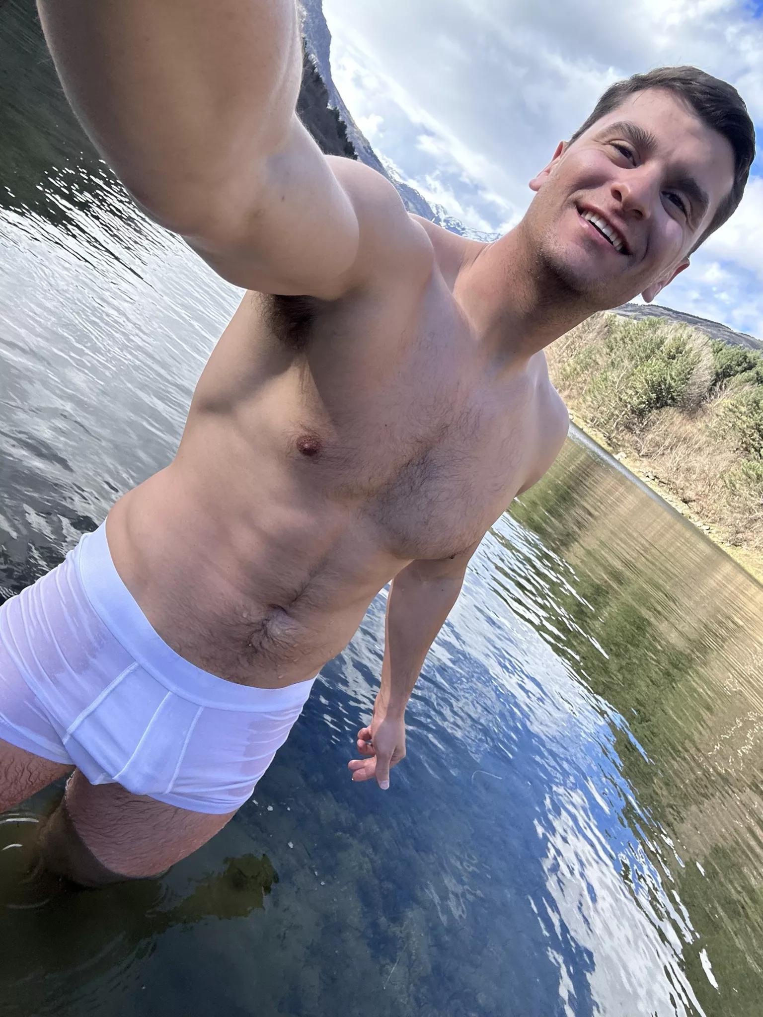 My wet boxers were very transparent