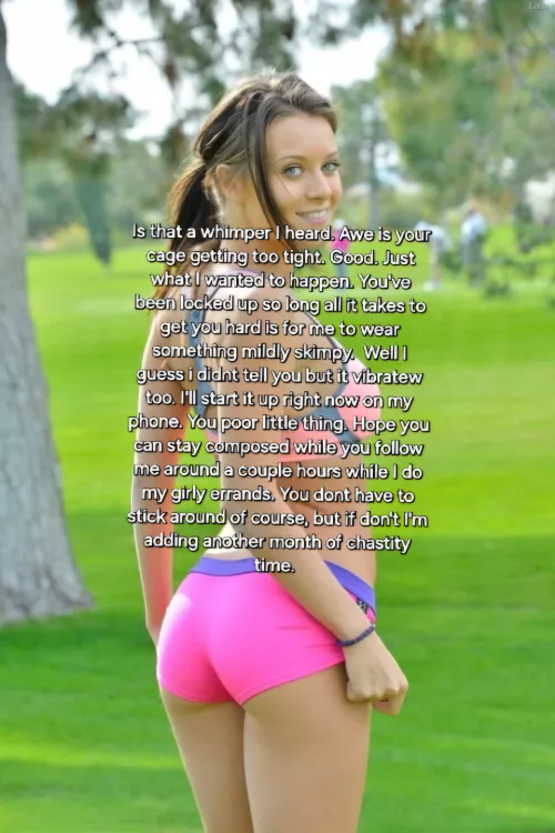 No choice but to follow her