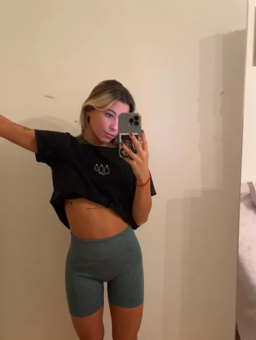 Our first date can be to the gym