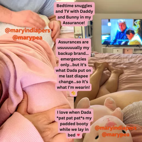 Snuggles in my Assurance 💗