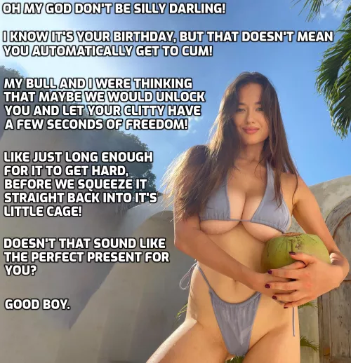 The perfect birthday present.