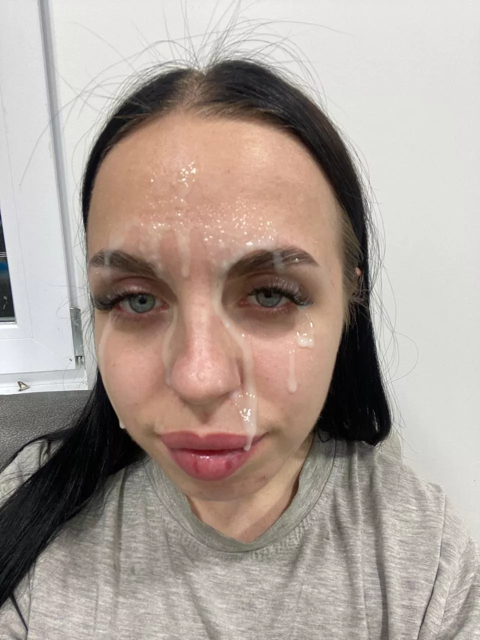 The result is on face