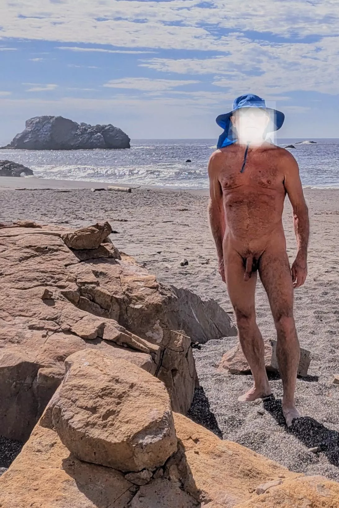 Too hot at home but perfect at the beach.