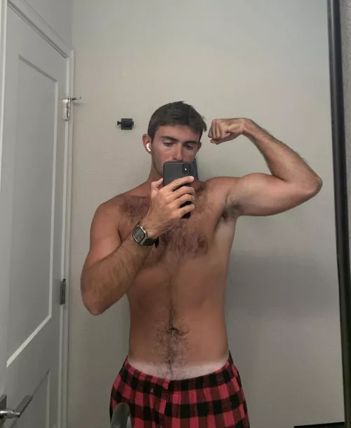 You spot me at the beach shirtless; what do you do to get my attention?