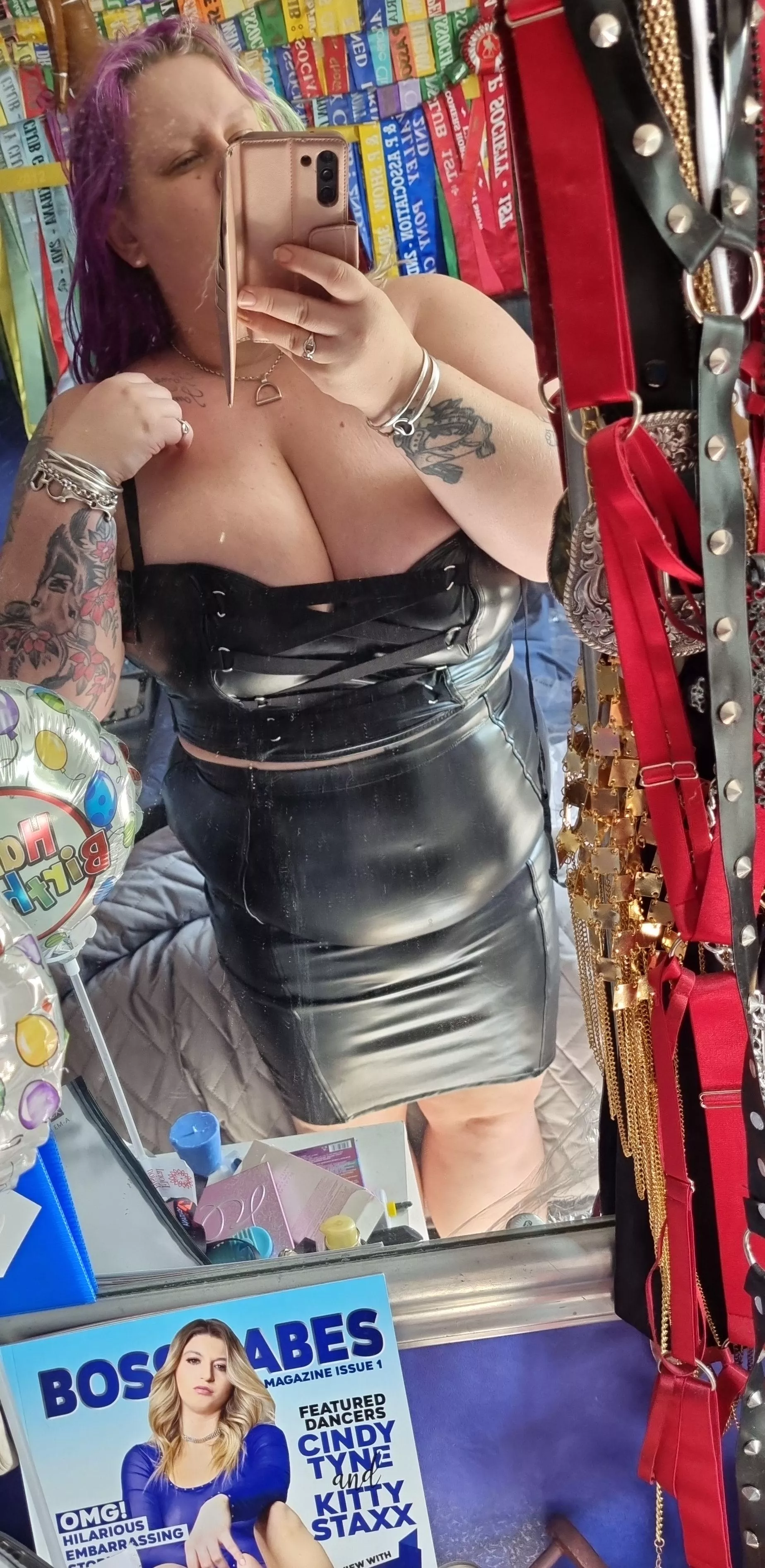 Bbw mirror selfie 