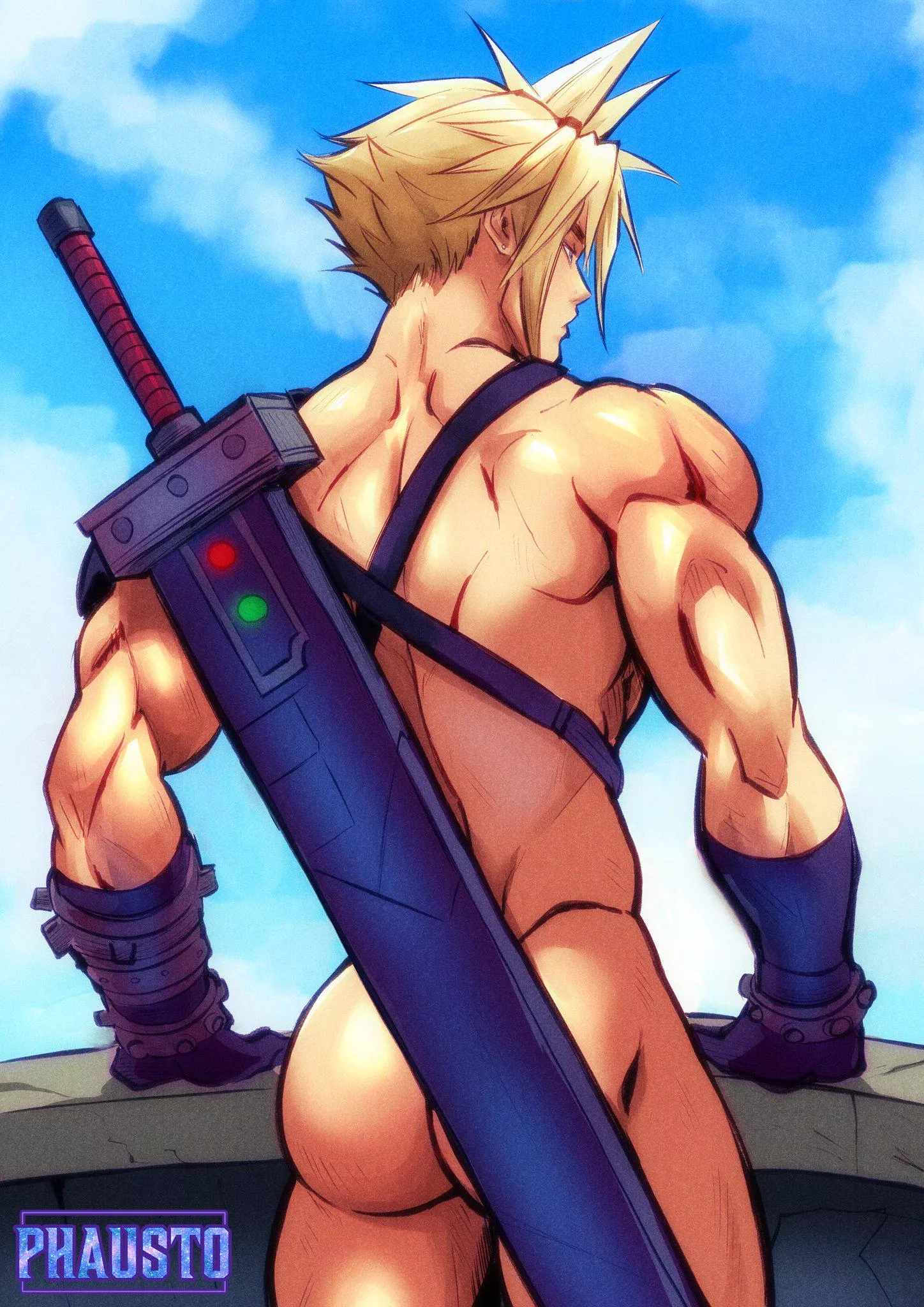 Cloud's giant... sword [FF7] (phausto)