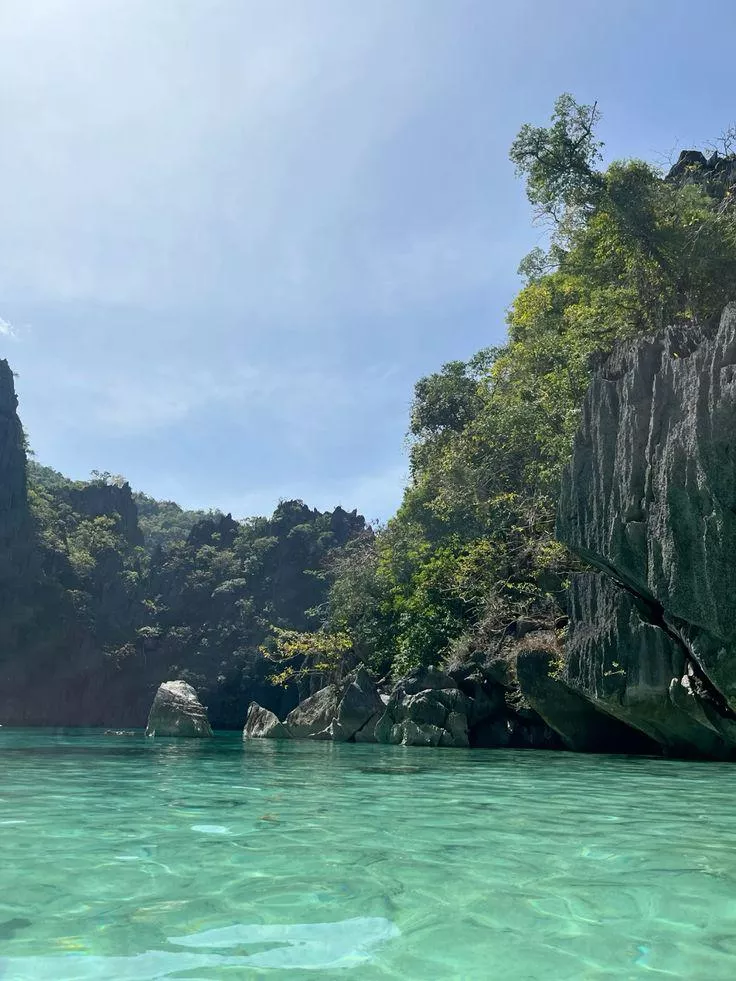 Crystal clear waters of Coron, Palawan