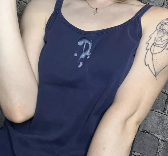 Cum is the best thing to stain your clothes with