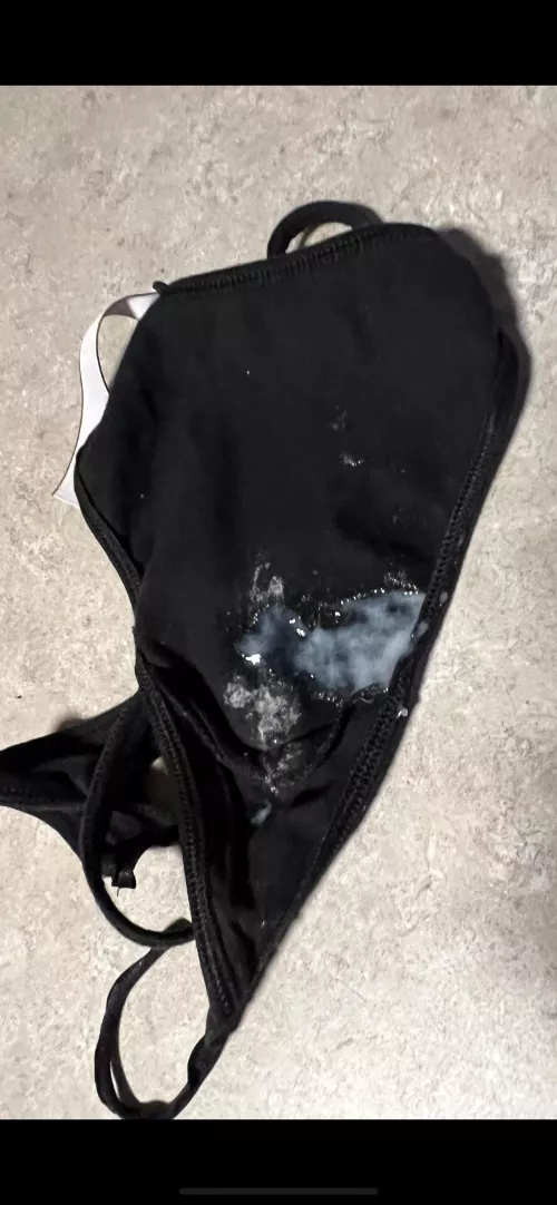Cum on bitches panties