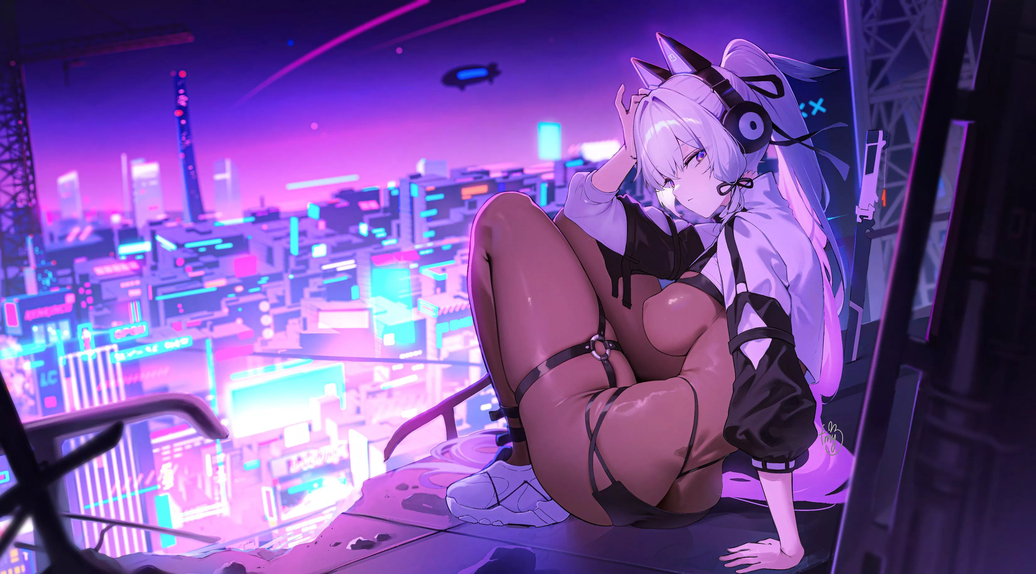 Cyberpunk Neko