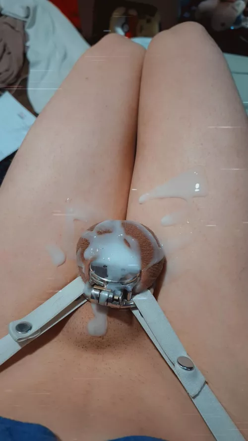 Day 7 of Locktober already off to an amazing start! I didn't fail because I was still caged 