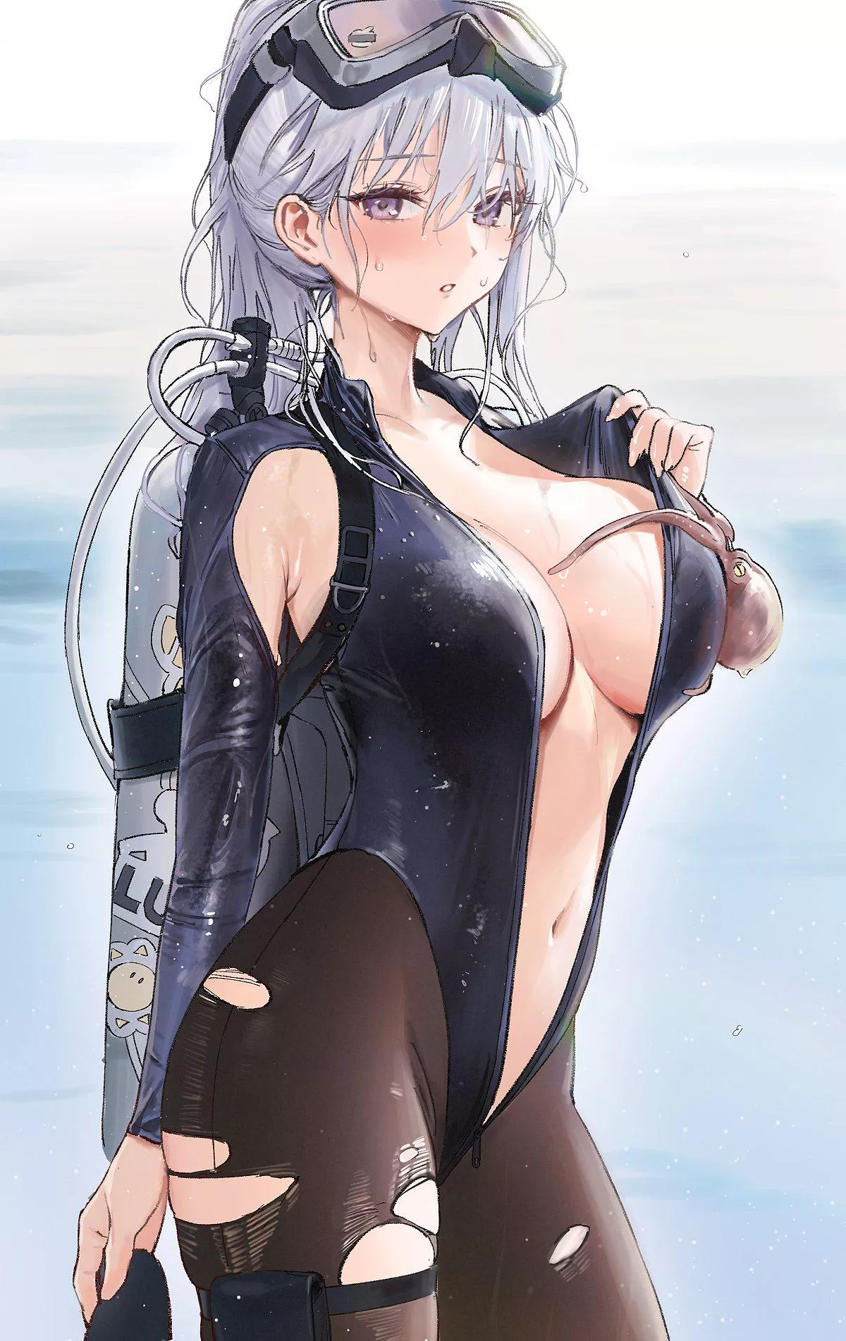 Diving swimsuit Enterprise [Azur Lane]