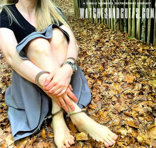 Fall is here! Time to bring the cuffs outside!