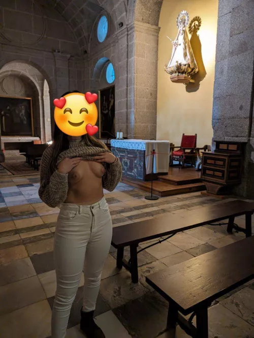 Forgive me lord for I'm going to hell anyway, let's at least go with some head start.