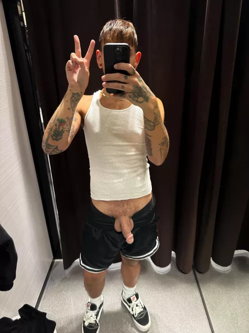 Get me hard in the fitting room 