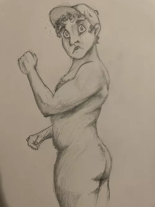 Gonna pretend this looks unfinished cos I’m lazy and not cos I haven’t drawn in years