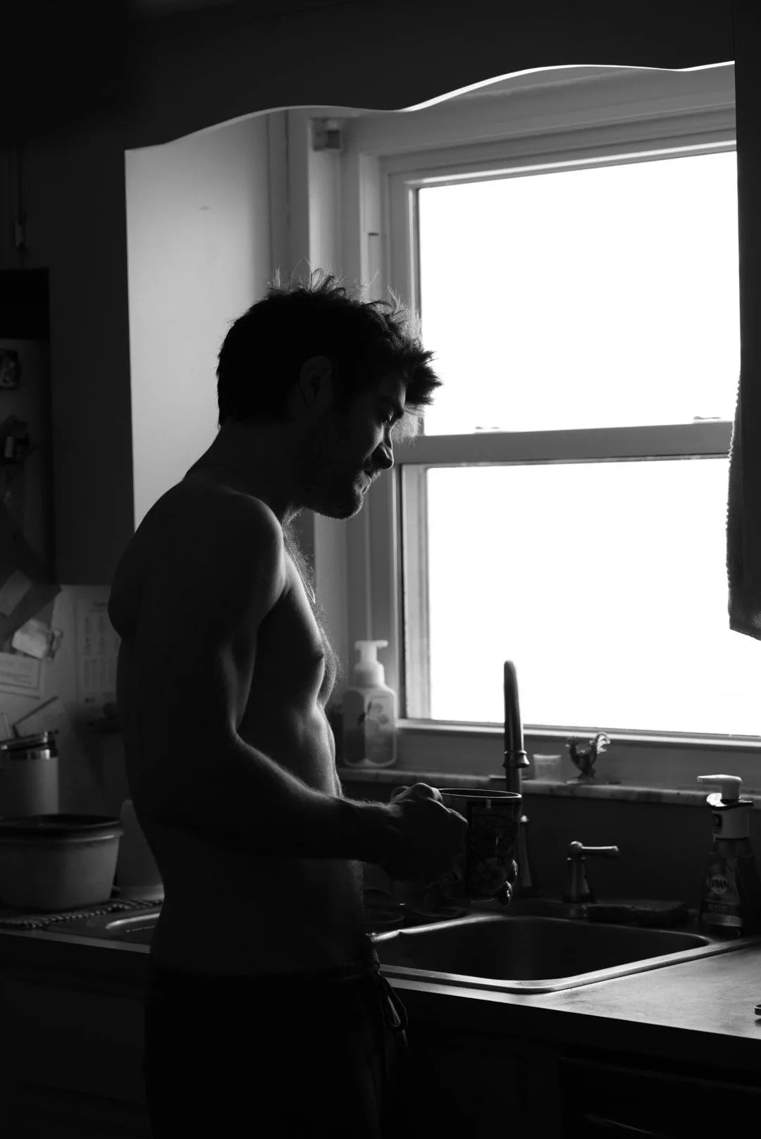 In this quiet moment, with my cup in hand, I find peace and clarity in my thoughts.