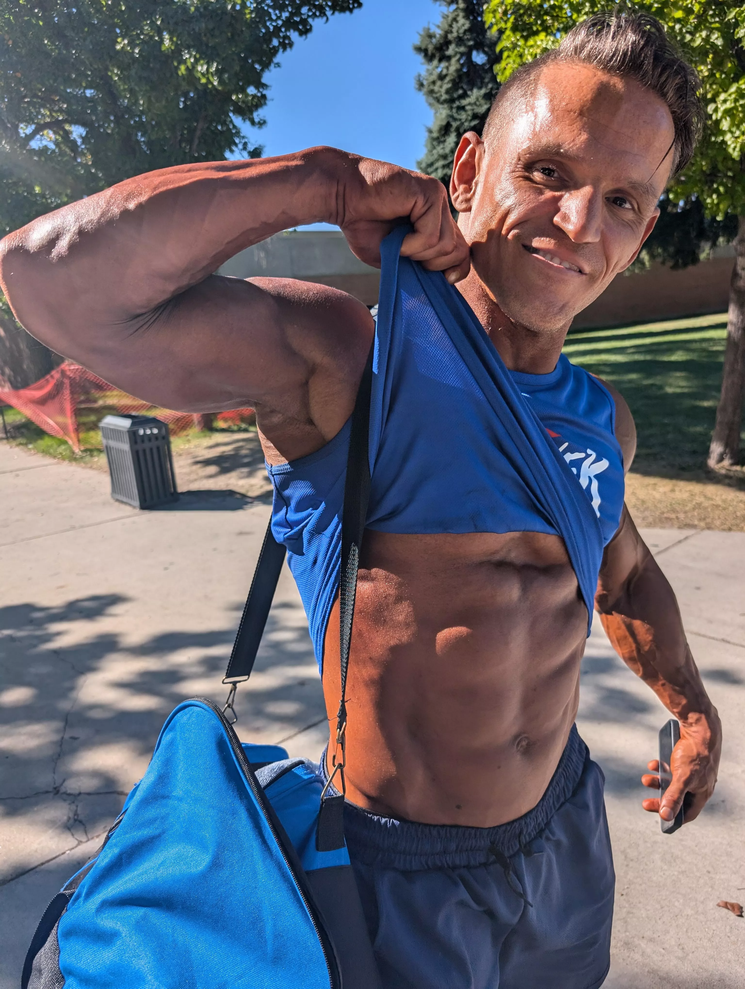 Just competed in bodybuilding competition - taking 1st, 1st, and 2nd places in 3 categories