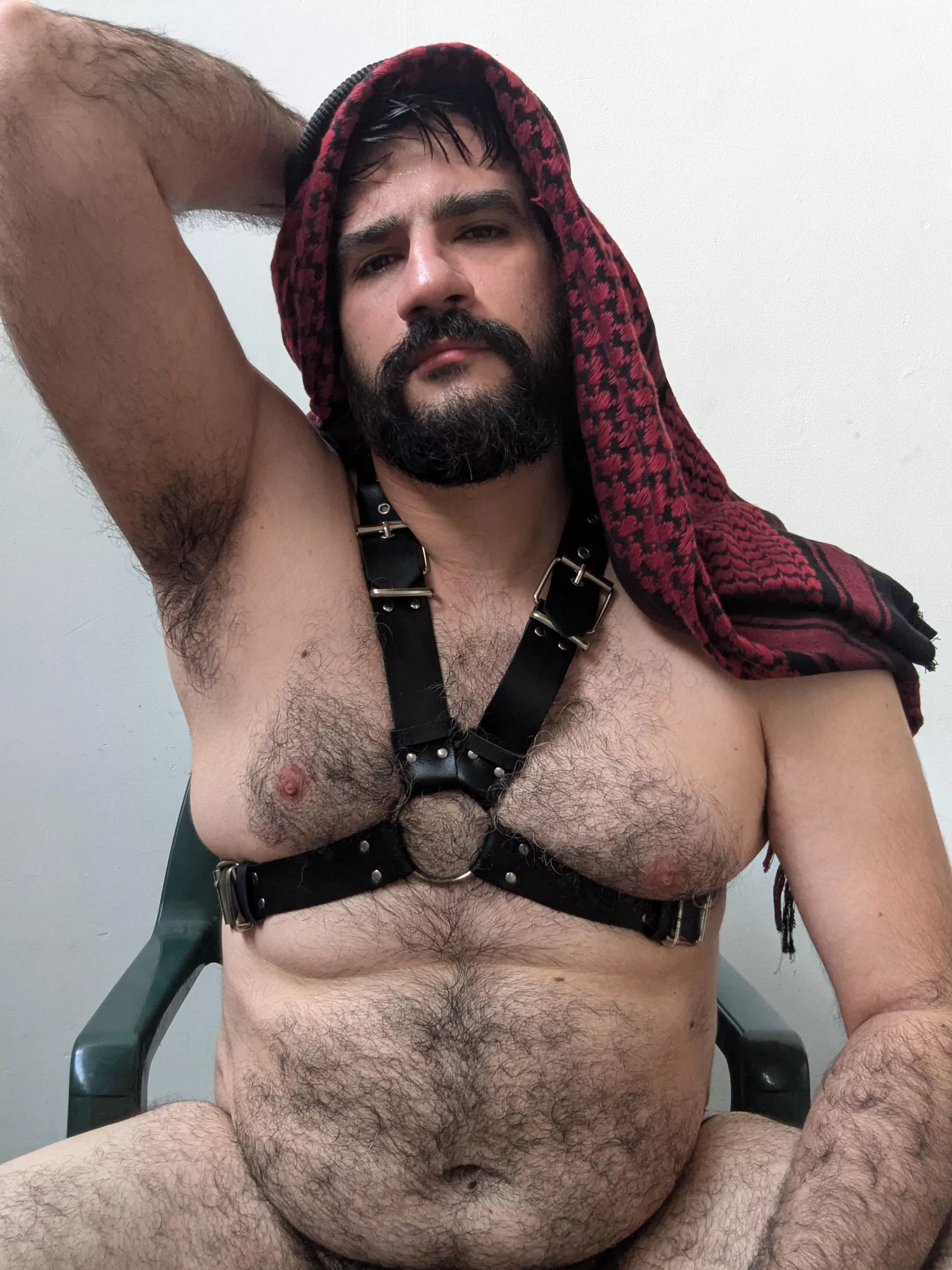 Kneel and approach slowly