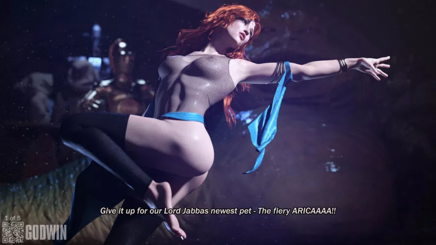 Mara Jade at Jabbas (Godwin)