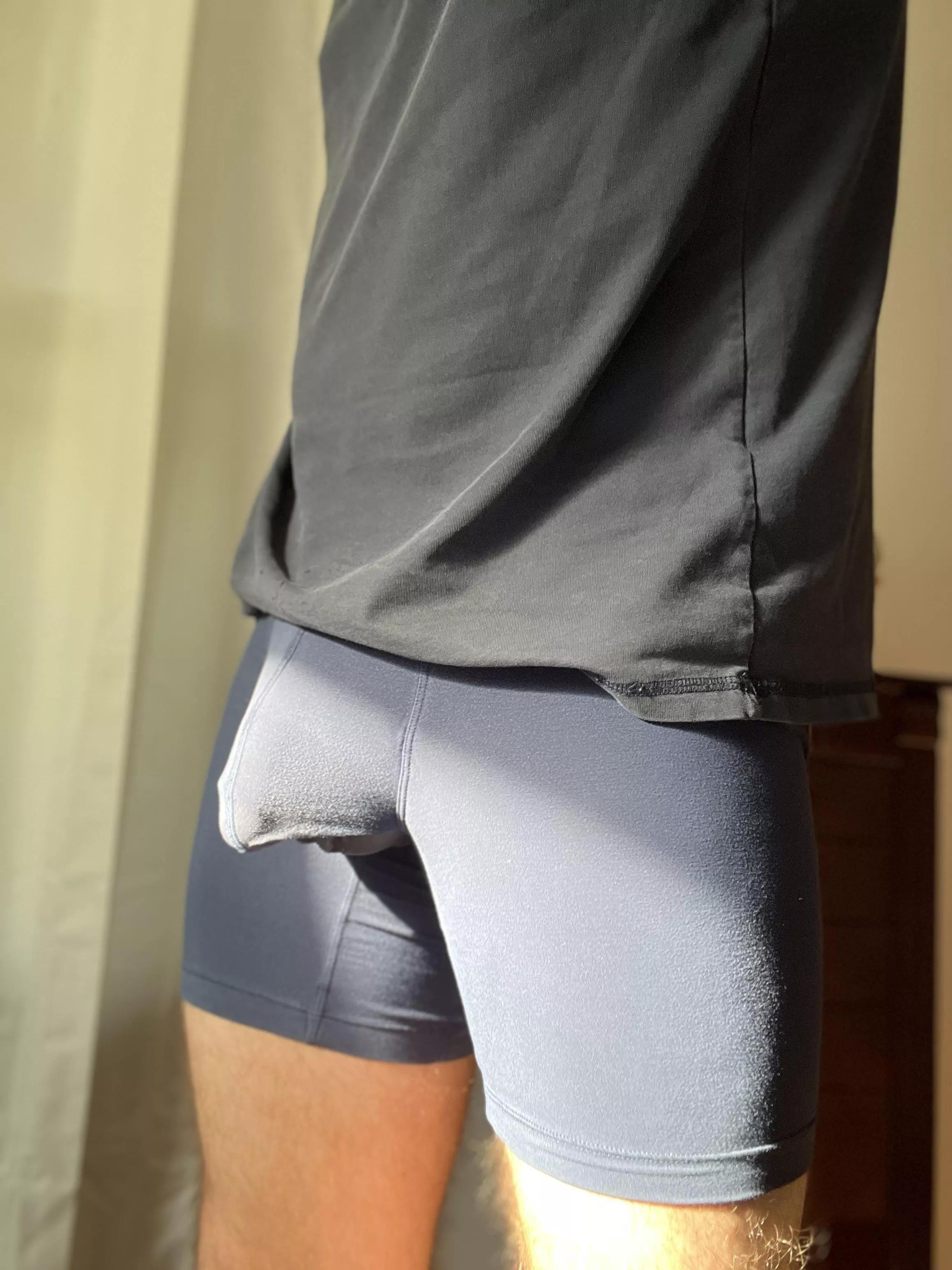 Pouch underwear don’t keep no secrets 