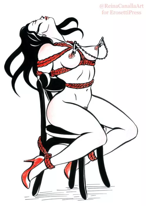 Red Rope [Pillow Book: Rope](ReinaCanallaArt) 