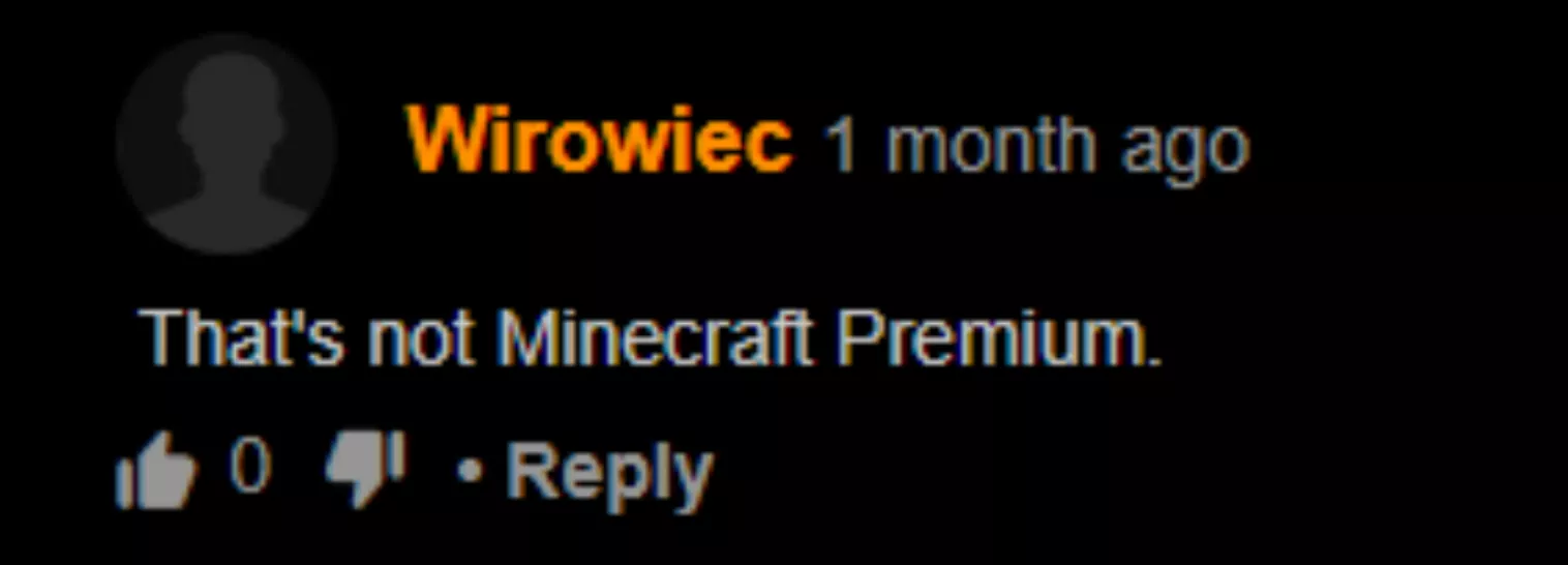 That aint minecraft