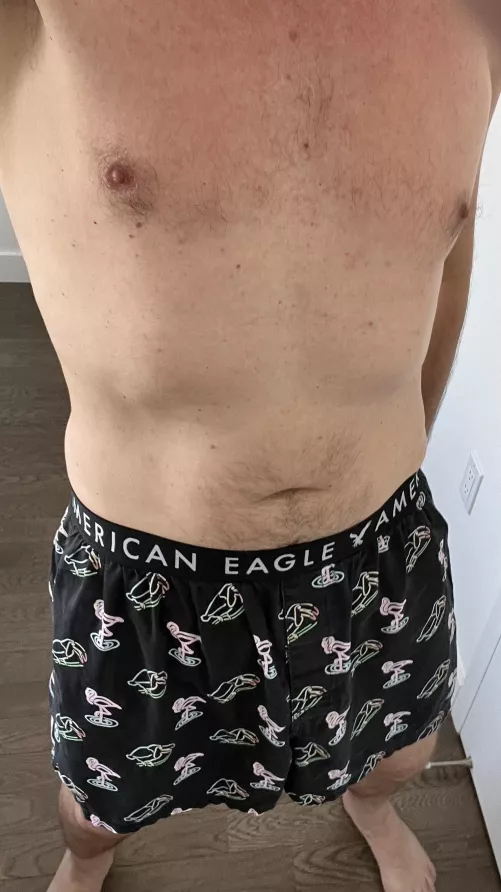 Today is retro boxers