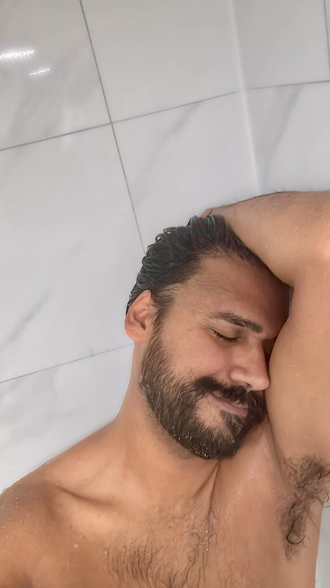 Tuesday morning… no sleep. Sleep in shower? 🤪 Tuesday morning… no sleep. Sleep in shower? 🤪