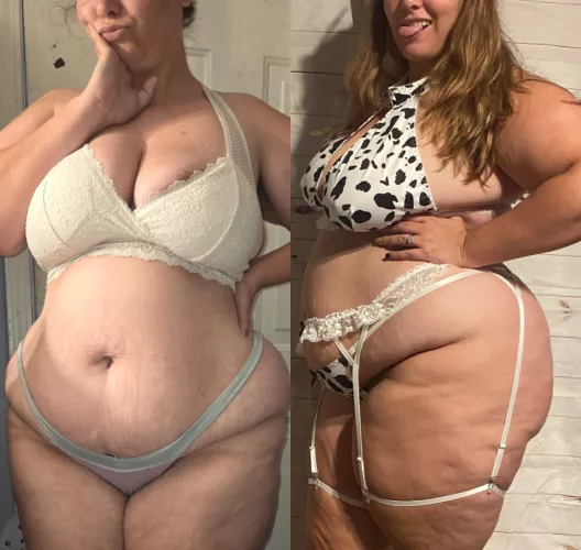 Went from chubby girl straight to BBW!