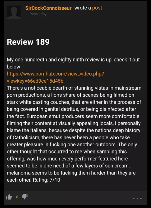 When in doubt, blame the Italians