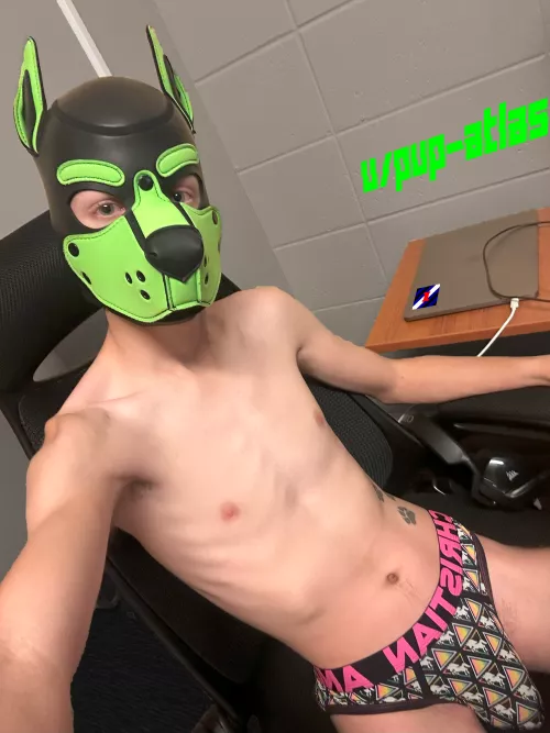 Who's Volunteering to Get Under This Desk? JockTober Day 6