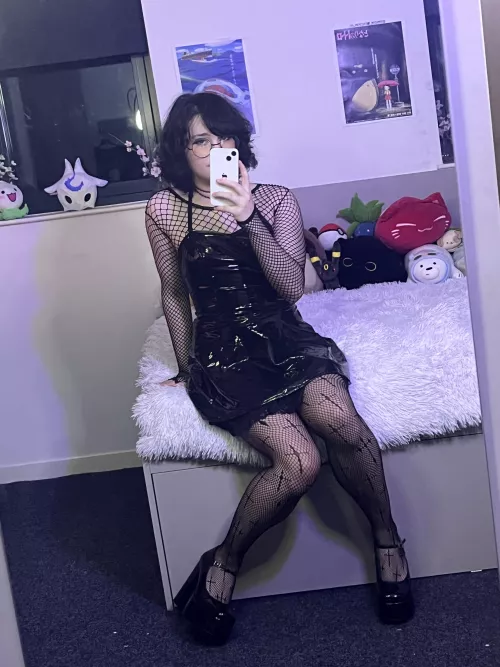 First time wearing girl clothes in almost a year!