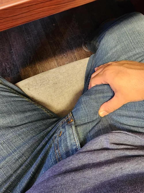 Having a hard day at work 