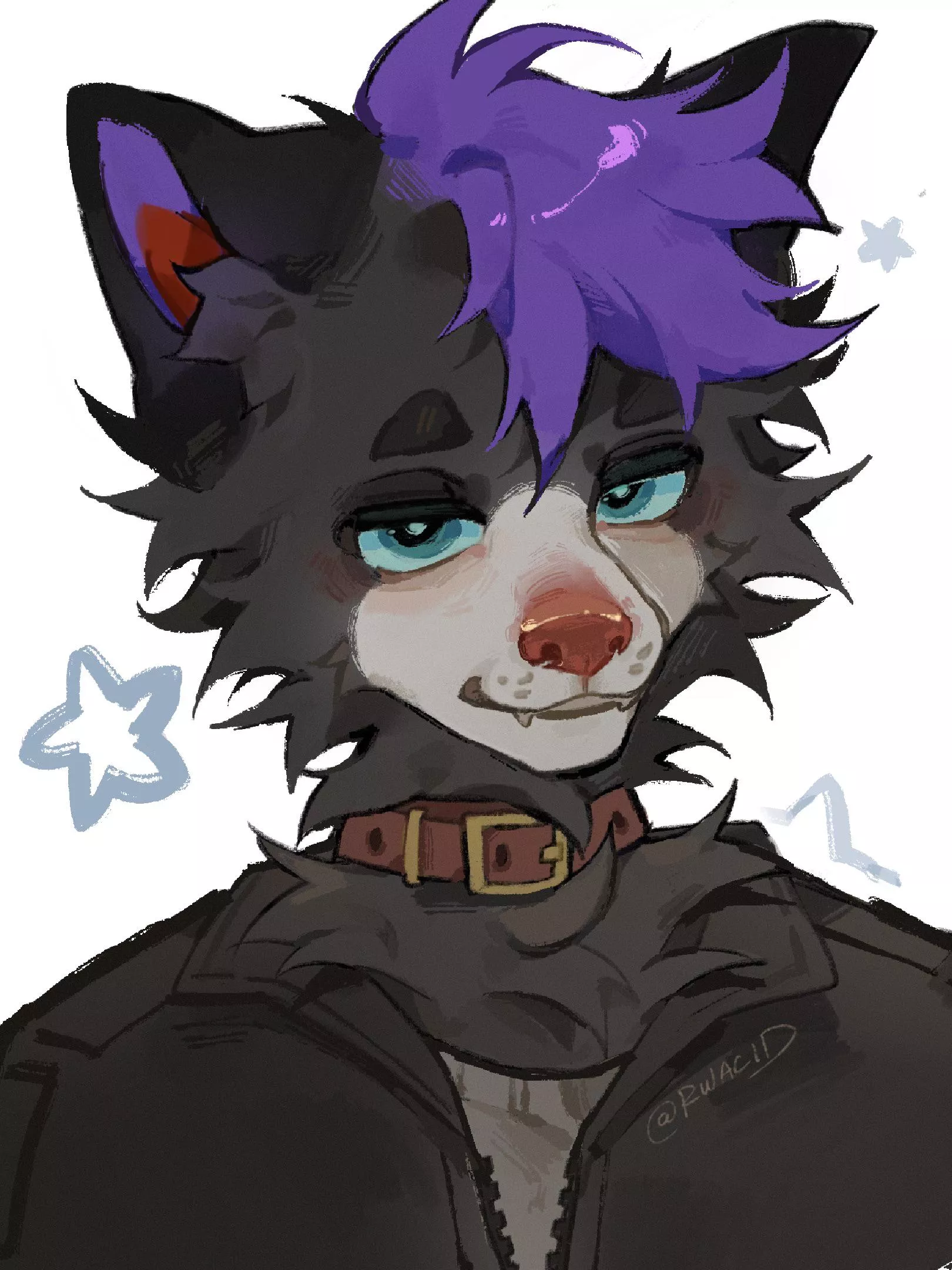 I likey ur purple hair 