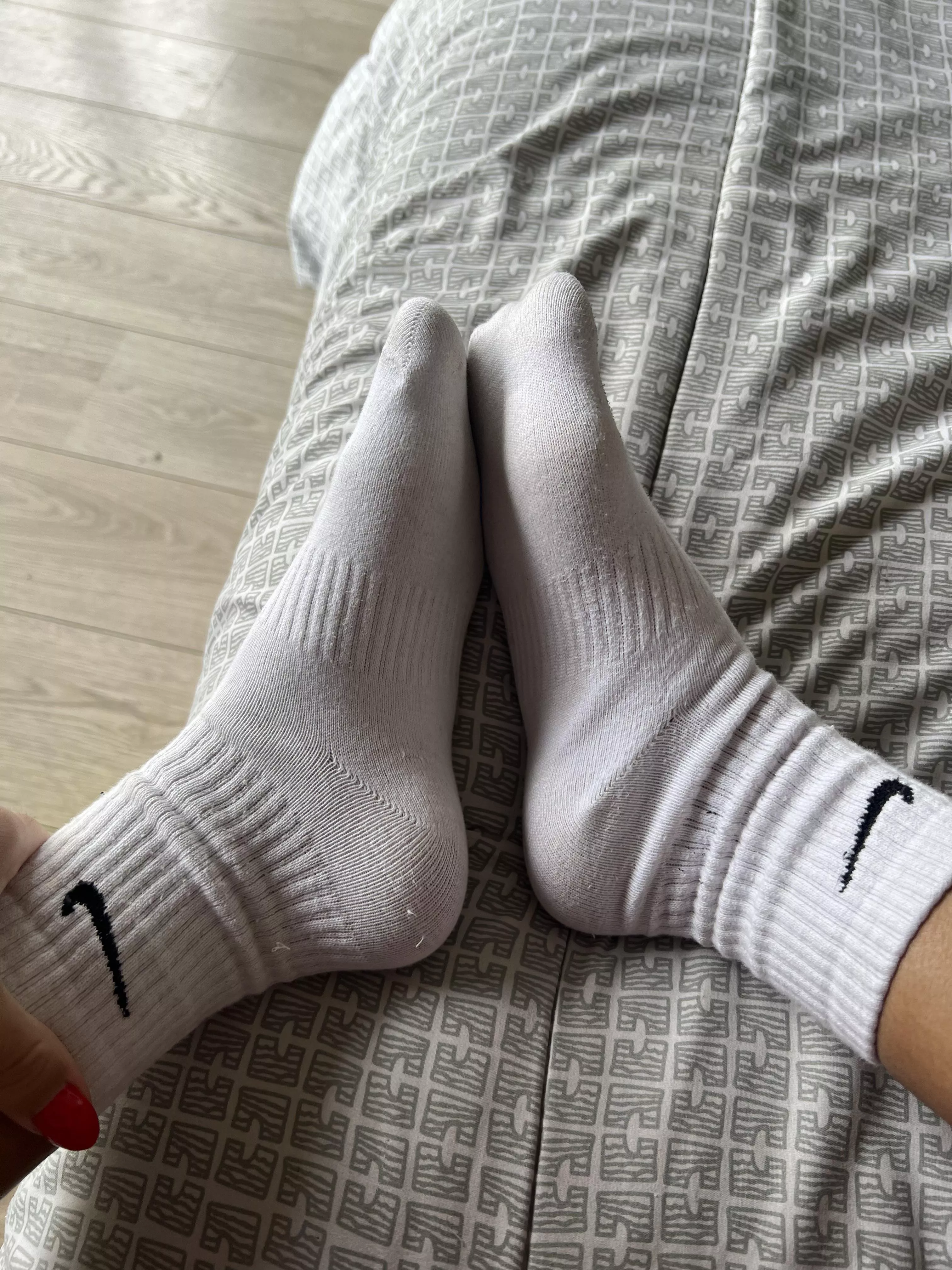 i love white socks