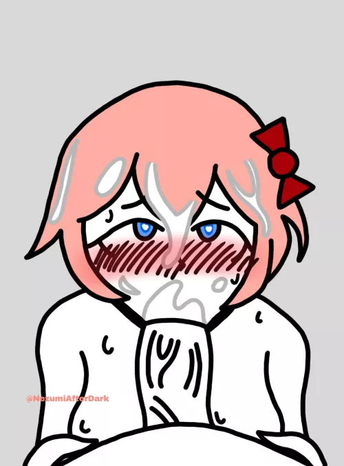 M-MC... I think my mouth's getting tired- *gagging noises*