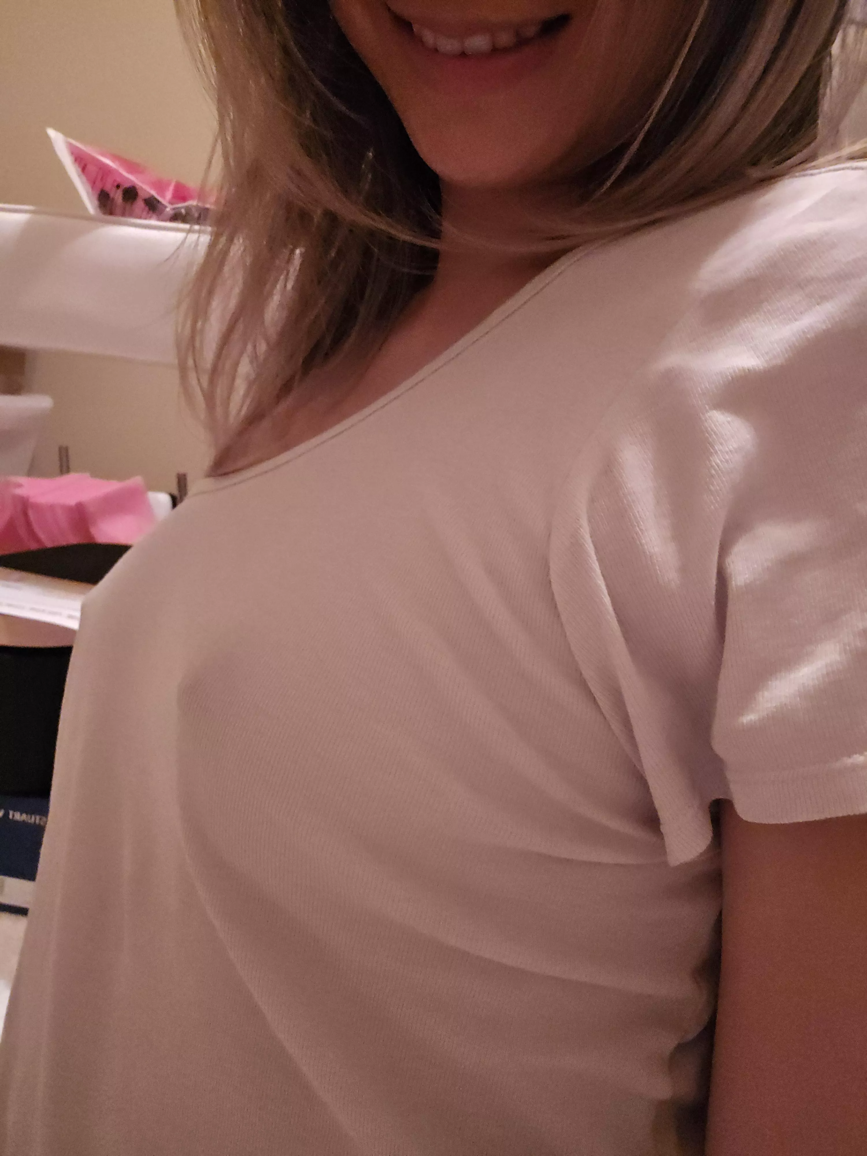 My favourite pj dress to show my pokies