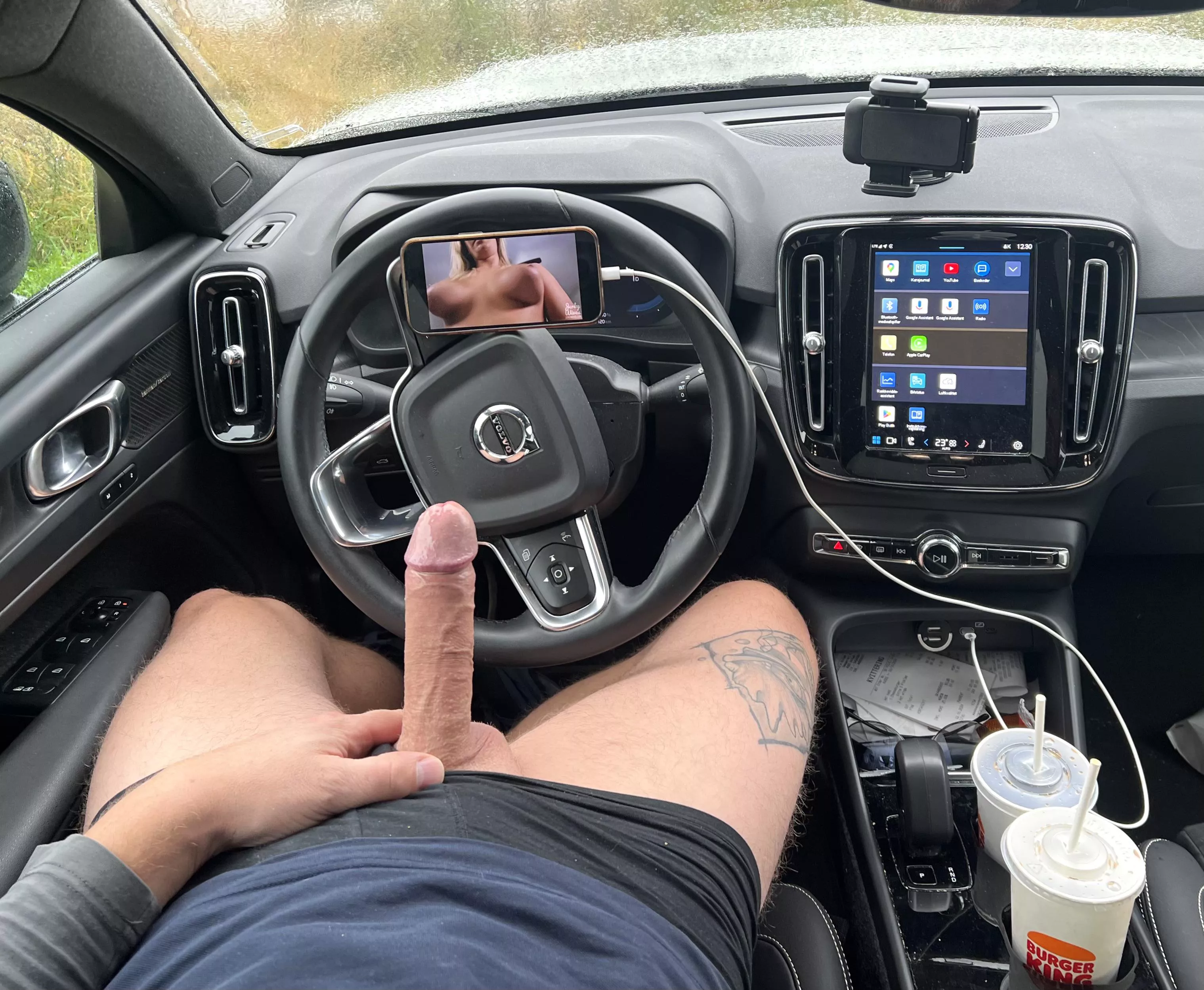 Needed relief driving home 