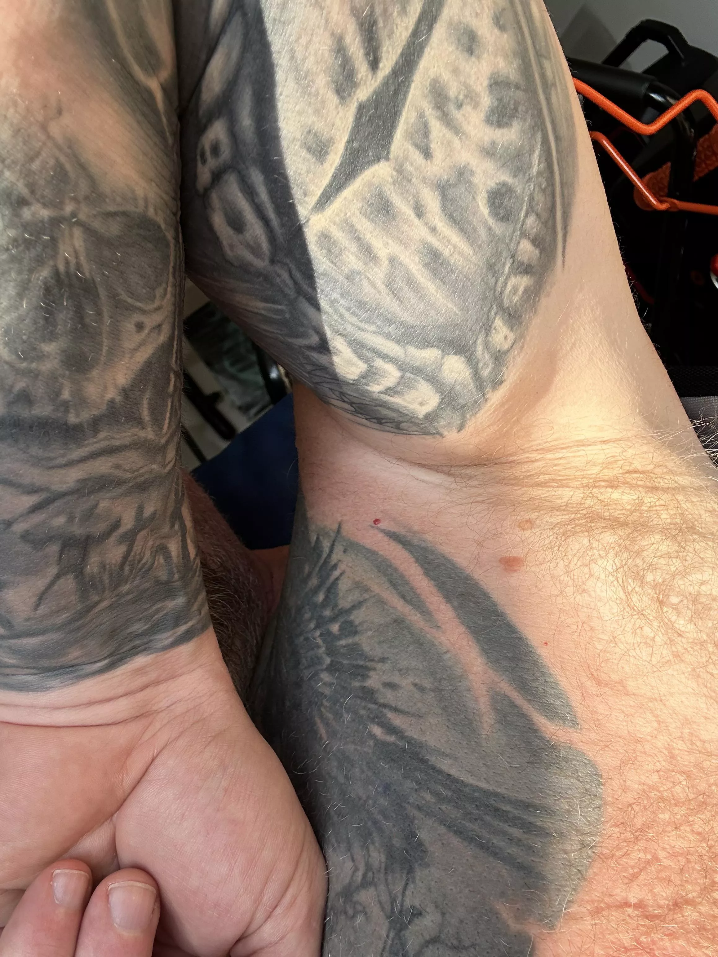 No deodorant all day. What are you gonna do?