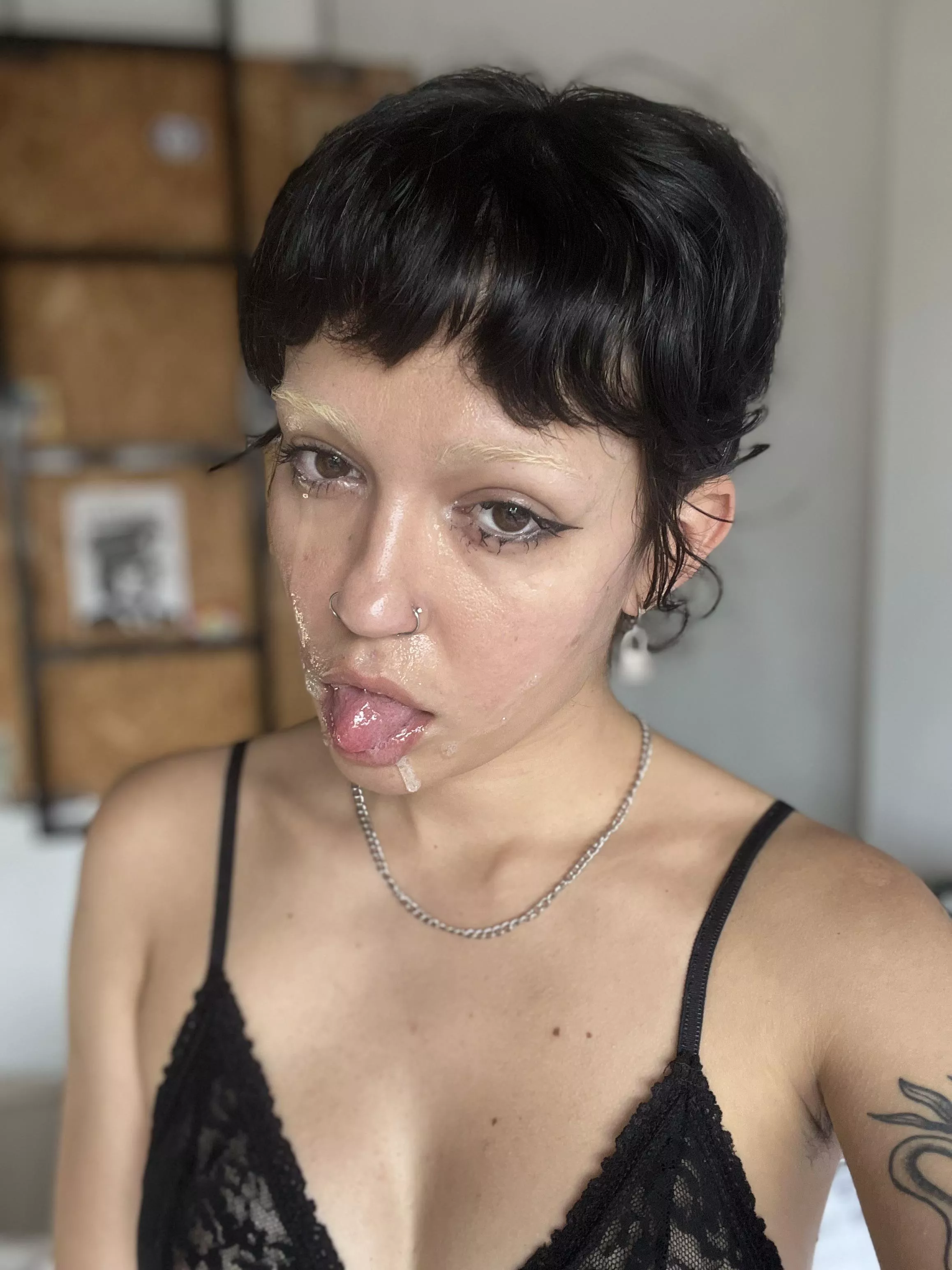 oops! I think I got out of control playing with my spit 