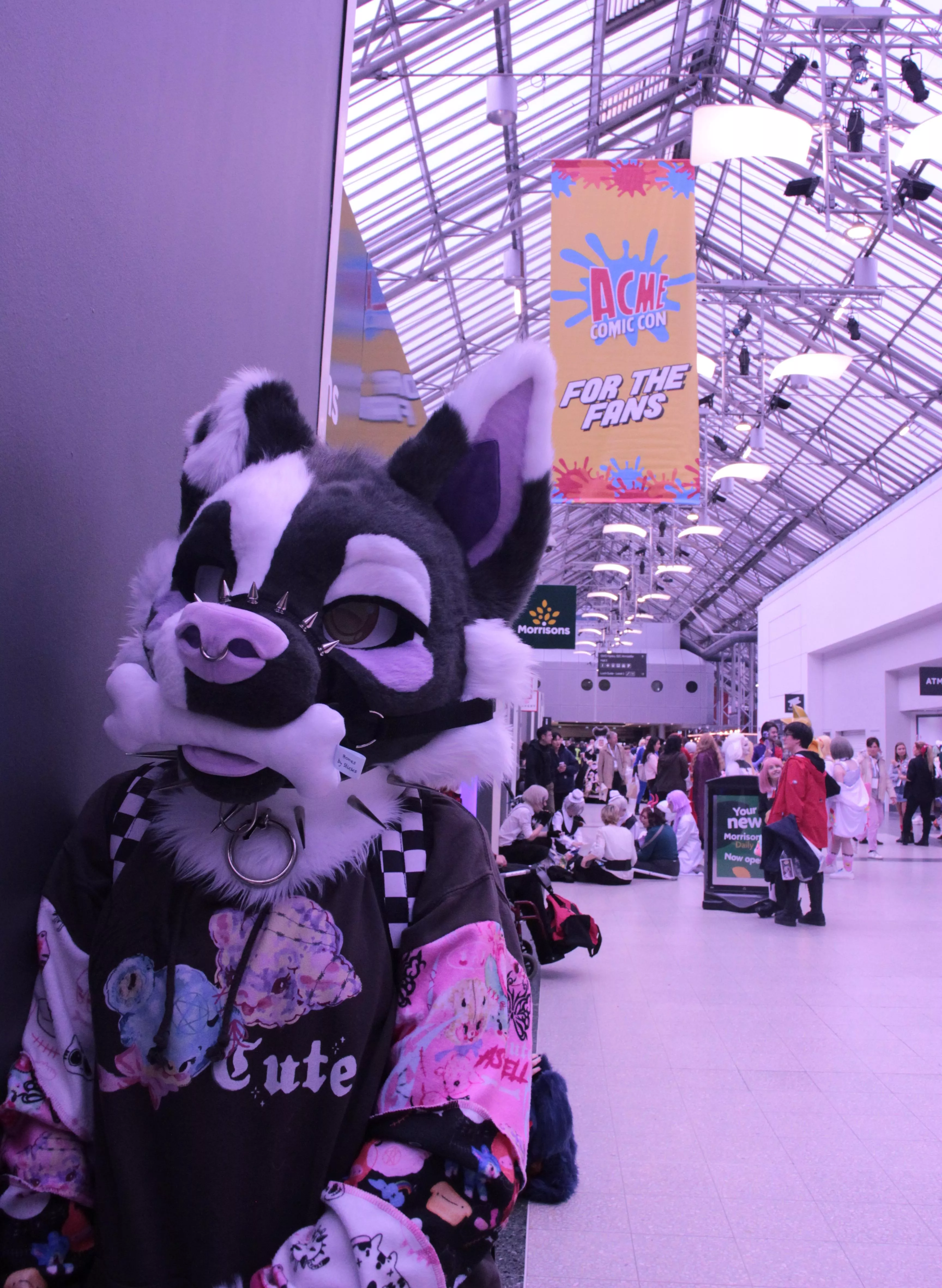 Puppy @ comiccon 🦴