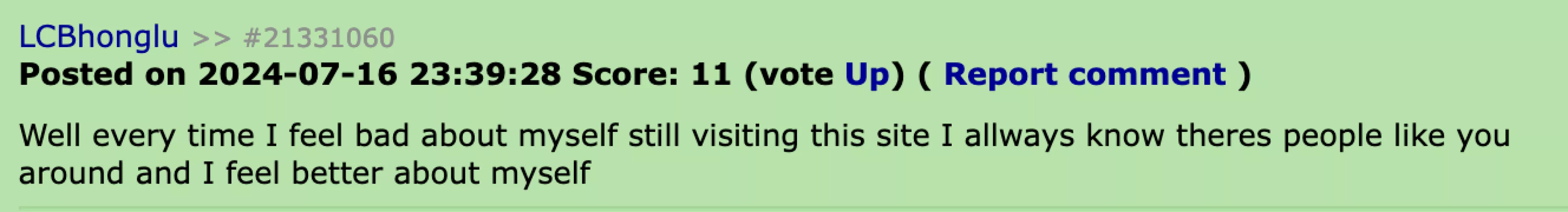 there's always a bigger degen out there than yourself