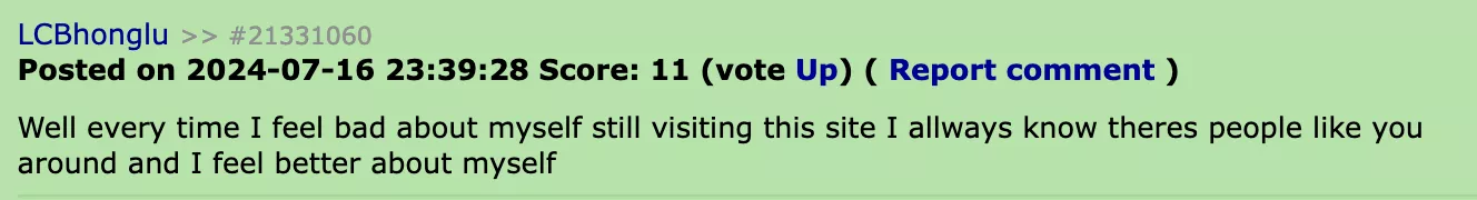 there's always a bigger degen out there than yourself