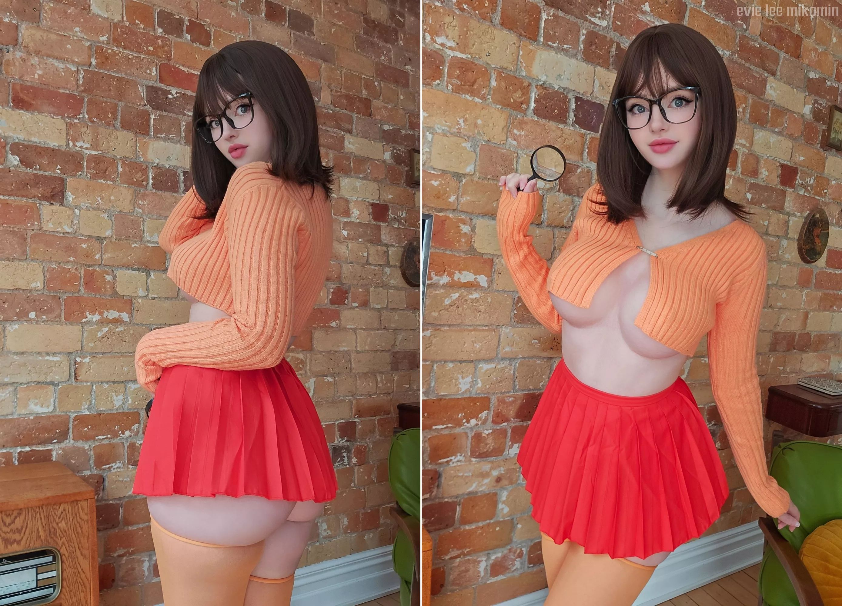 Velma from Scooby Doo by Evie Lee Mikomin