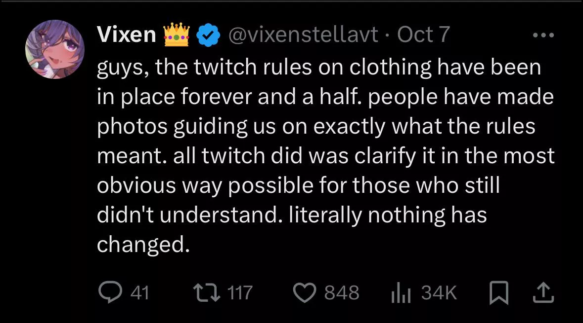  Vtubers, stop panicking 