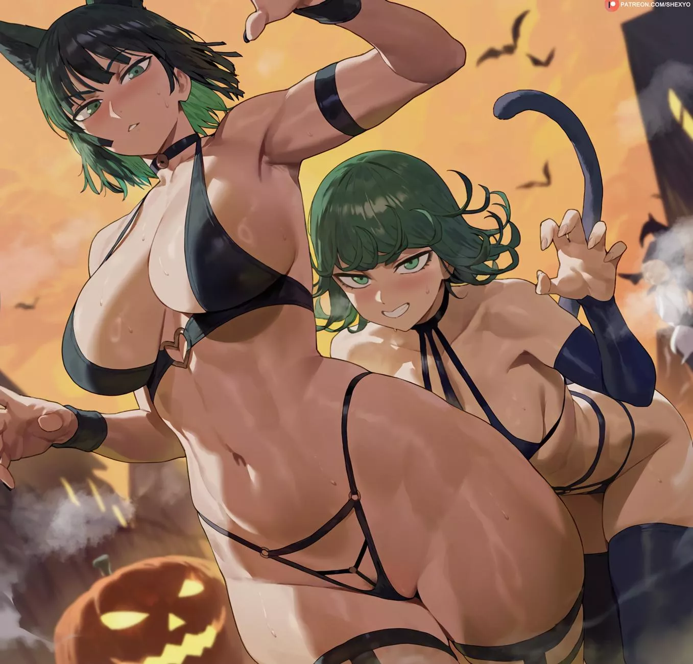 Fubuki and Tatsumaki (Shexyo) [One-Punch Man]